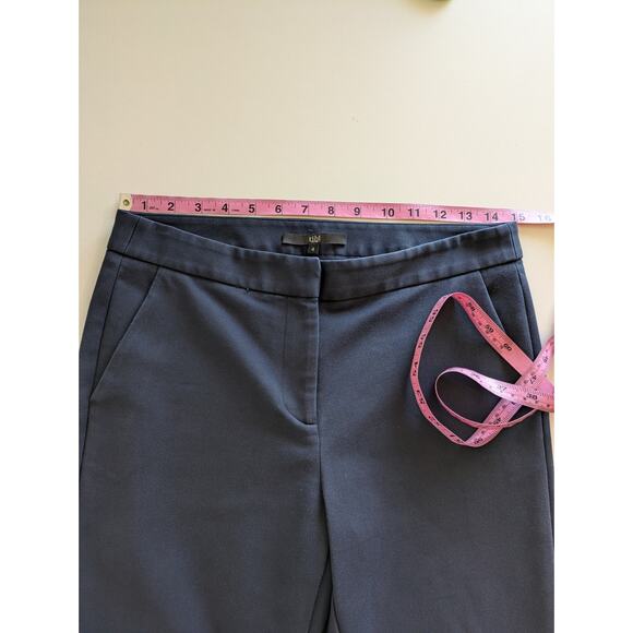 Tibi New York Pants Trousers Slim Ankle Career Office Work Navy Blue Size 4 - Picture 11 of 13